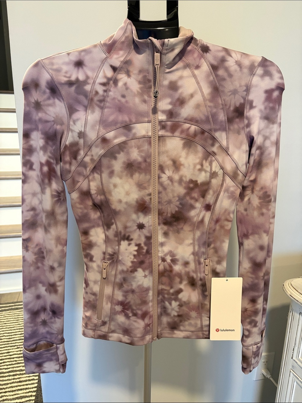Lululemon Define Jacket Nulu ~ 4 ~ Meadow Haze Pink Multi